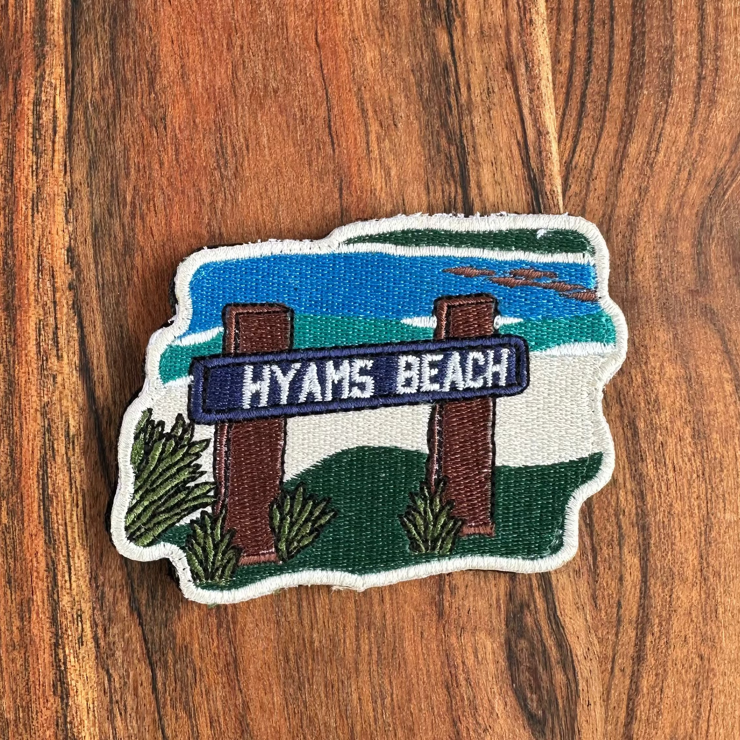 Hyams Beach Embroidered Patch