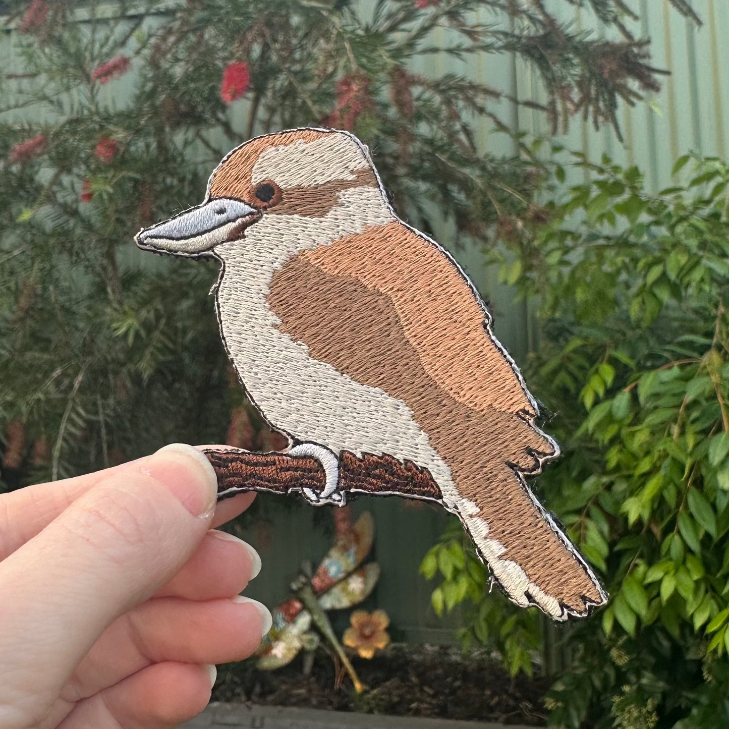Kookaburra Embroidered Patch