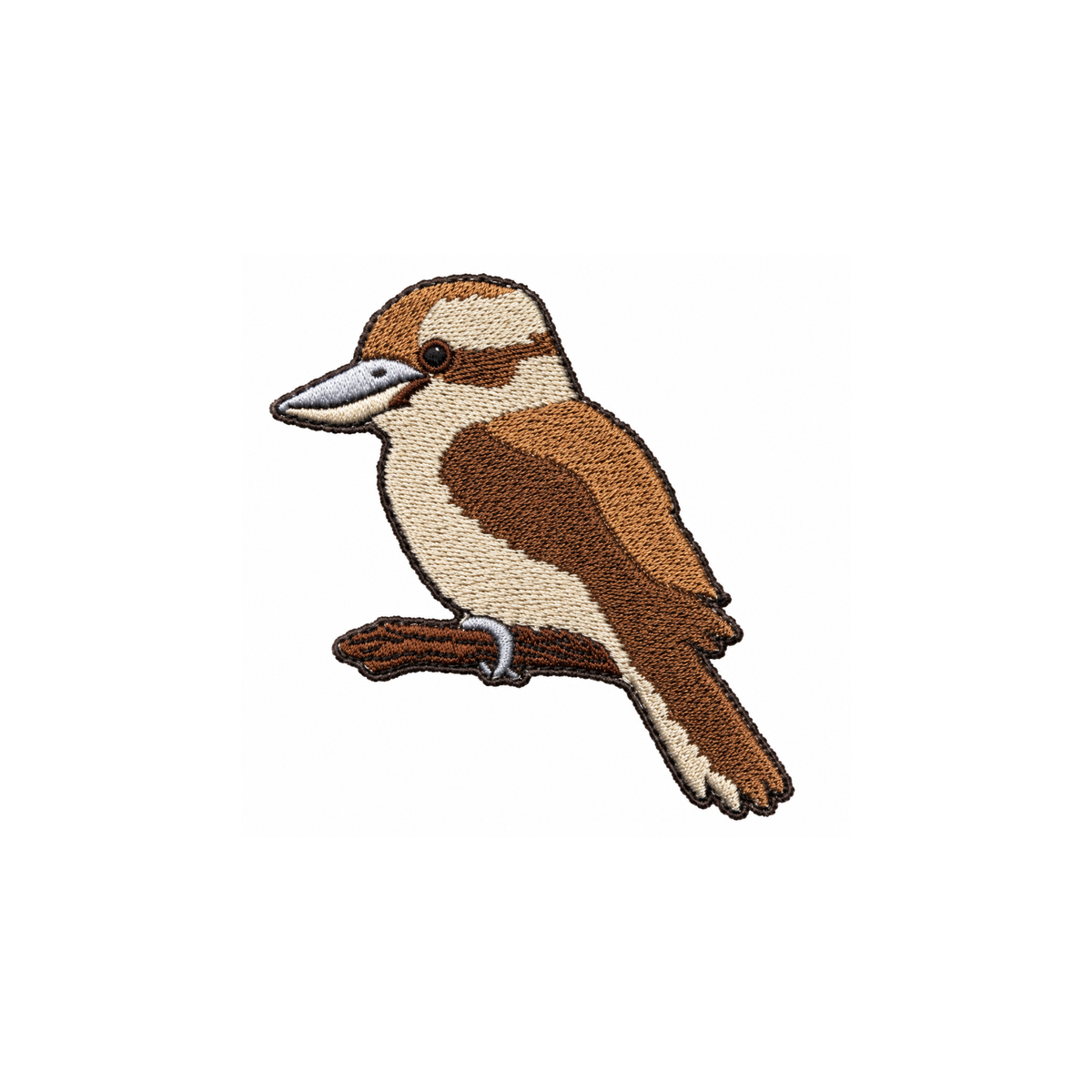 Kookaburra Embroidered Patch