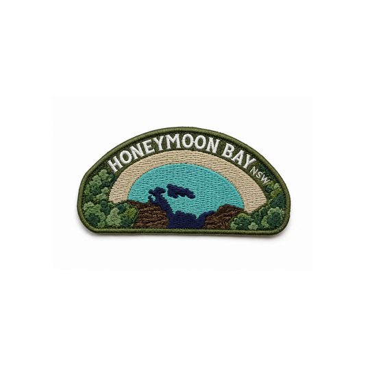 Honeymoon Bay Embroidered Patch