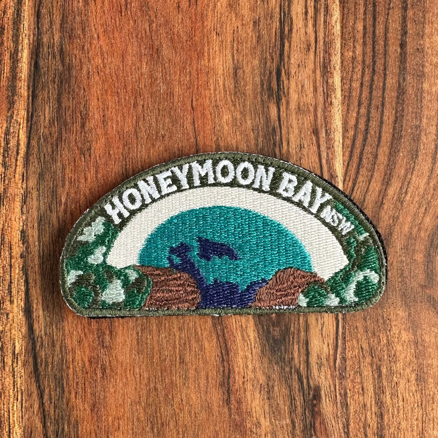 Honeymoon Bay Embroidered Patch
