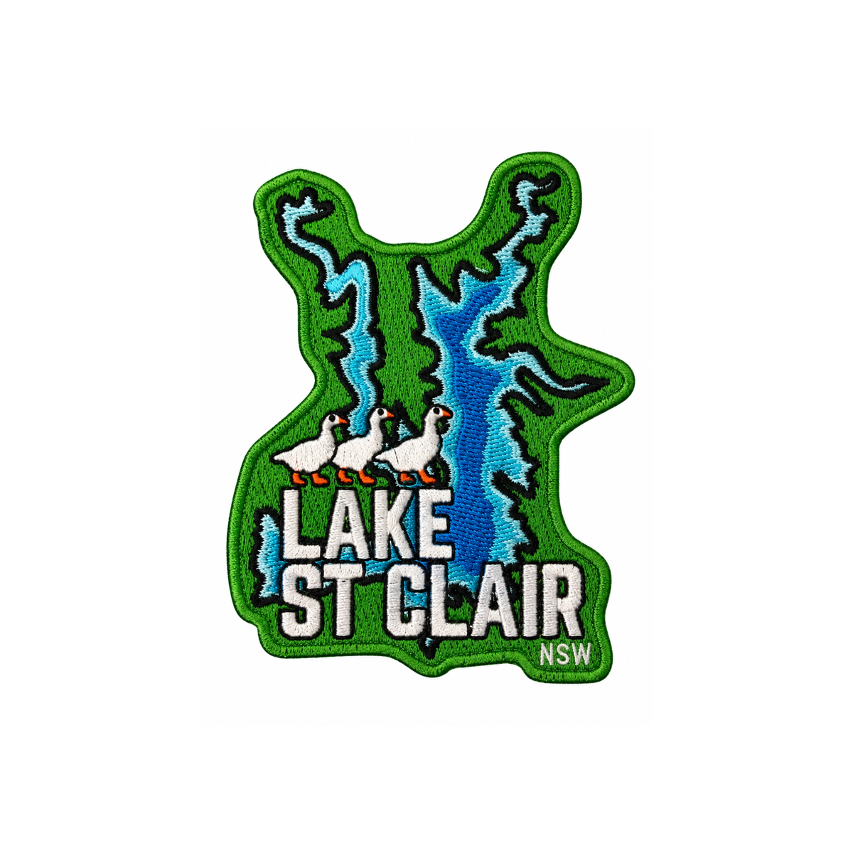 Lake St Clair Embroidered Patch